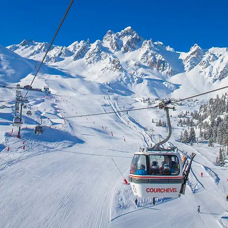 2 Pieces Pour 4 Pers. - La Tania, Idealement Situe Skis Aux Pieds, 31m², Balcon Est - Fr-1-182a-5 * Куршевель
